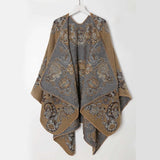 Velouria Vintage Acrylic Poncho