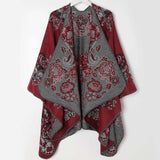 Velouria Vintage Acrylic Poncho