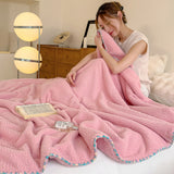 Veluvia Bouclé Plush Winter Blanket