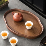 Vintage-Style Bamboo Serving Tray