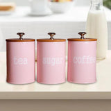 Iron Airtight Storage Canister | 3pcs Set