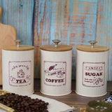 Iron Airtight Storage Canister | 3pcs Set