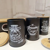Iron Airtight Storage Canister | 3pcs Set