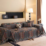 Aurora Stripes Boho Sofa Cover