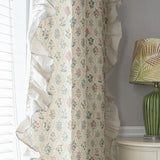 Wildflower Lace Ruffle Curtain