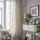 Wildflower Lace Ruffle Curtain