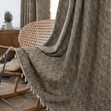Wildflower Weave Tassel Curtain