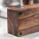 Rectangular Wood Coffee Tamper Station