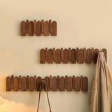 Piano Wooden Hook Wall Coat Rack