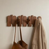 Piano Wooden Hook Wall Coat Rack