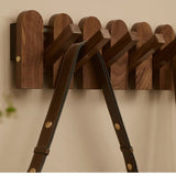 Piano Wooden Hook Wall Coat Rack
