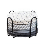 Woven Whirl Coaster Set | 8Pcs Set