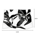 Wrinkled Stainless Steel Obsidian Tray