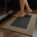 Zebra Stripe Soft Kitchen Runner Mat