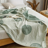 Zen Round Pattern Lightweight Cotton Blanket