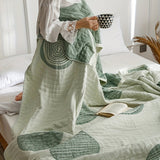 Zen Round Pattern Lightweight Cotton Blanket