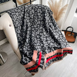 Savanna Style Wool Blend Shawl Scarf