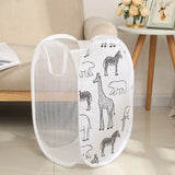 Zoola Animals Mesh Laundry Basket