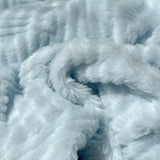 Seraphina Soft Jacquard Rabbit Plush Blanket