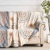 Boho-Scandinavian Cotton Blankets | 100% Cotton Blanket (B1G1)