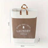 Deluxe Freestanding Laundry Basket