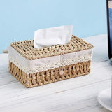 Lunor Braided Woven Tissue Box